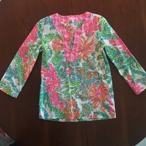 Lilly Pulitzer Amelia Island Tunic size x-small